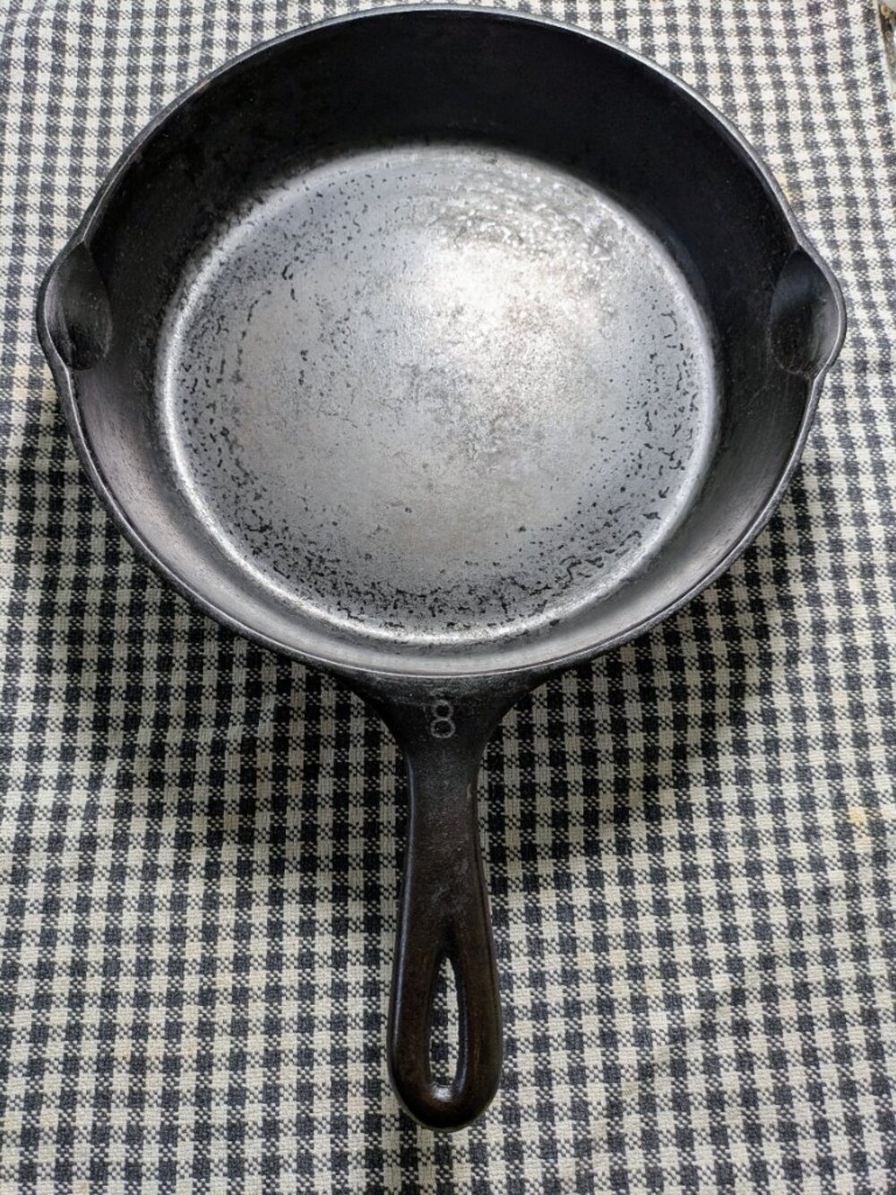 Wagner Ware Sidney "O" No. 8 Cast Iron Skillet- Vintage - Picture 13 of 14